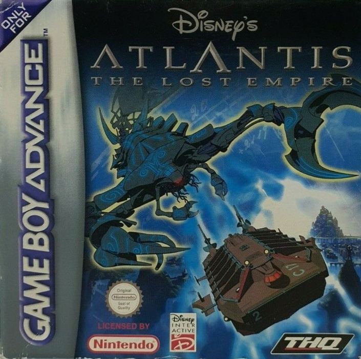 Atlantis - The Lost Empire — box-2D (EU)