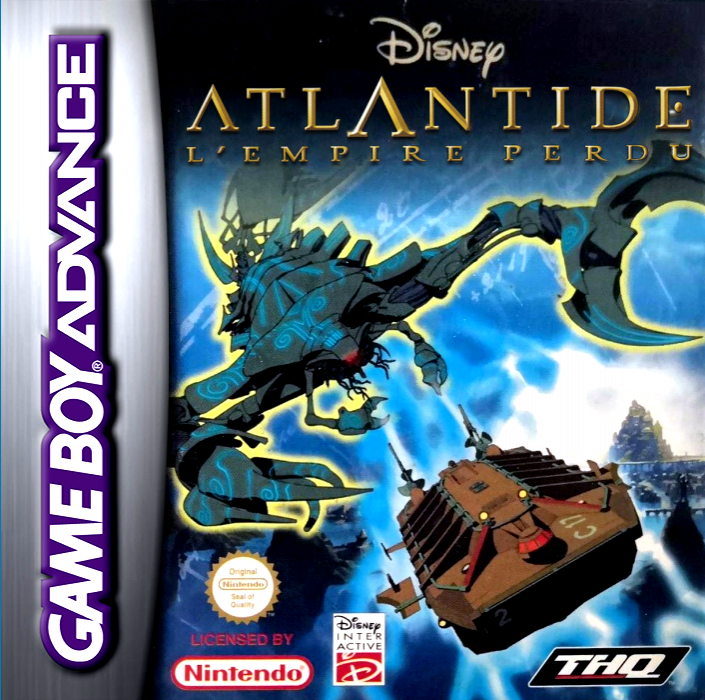 Atlantis - The Lost Empire — box-2D (FR)