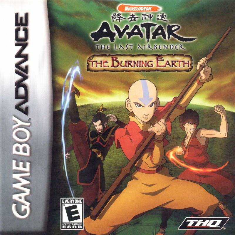 Avatar - The Legend of Aang - The Burning Earth box art