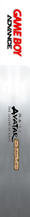 Avatar - The Legend of Aang - The Burning Earth — box-2D-side (DE)