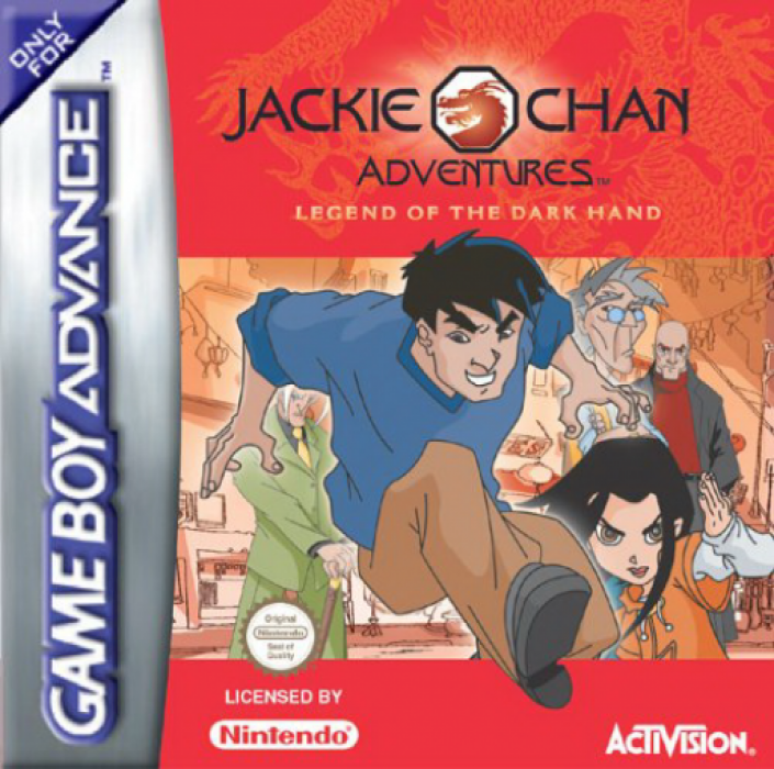 Jackie Chan Adventures - Legend Of The Dark Hand — box-2D (EU)