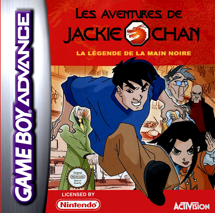 Jackie Chan Adventures - Legend Of The Dark Hand — box-2D (FR)