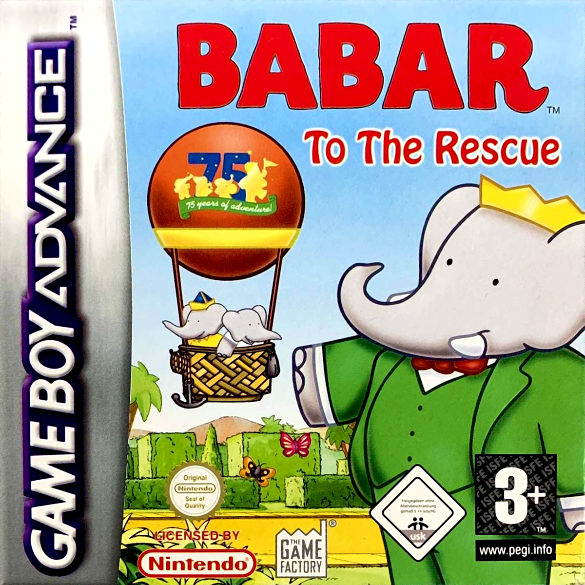 Babar - To the Rescue — box-2D (EU)