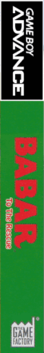 Babar - To the Rescue — box-2D-side (US)