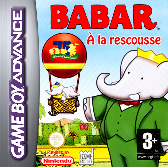 Babar - To the Rescue — box-2D (FR)