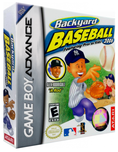 Backyard Baseball 2006 — box-3D (US)