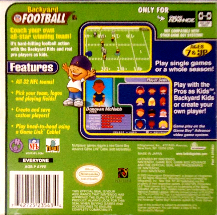Backyard Football — box-2D-back (US)