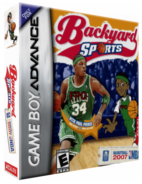 Backyard Basketball 2007 — box-3D (US)