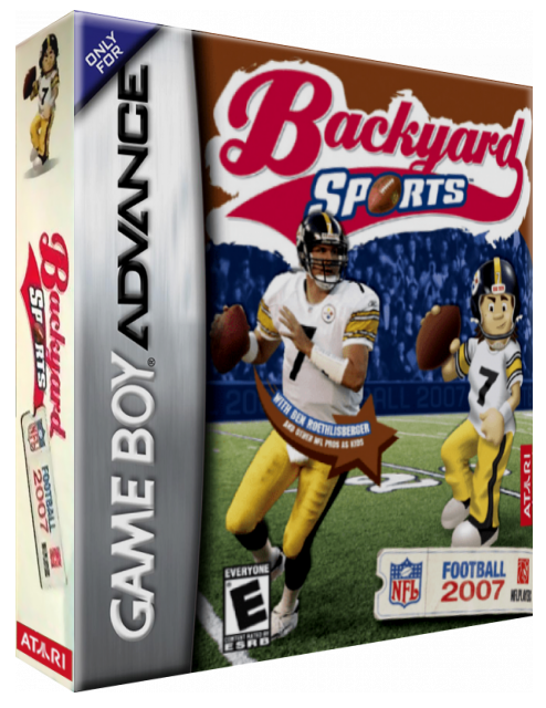 Backyard Football 2007 — box-3D (US)