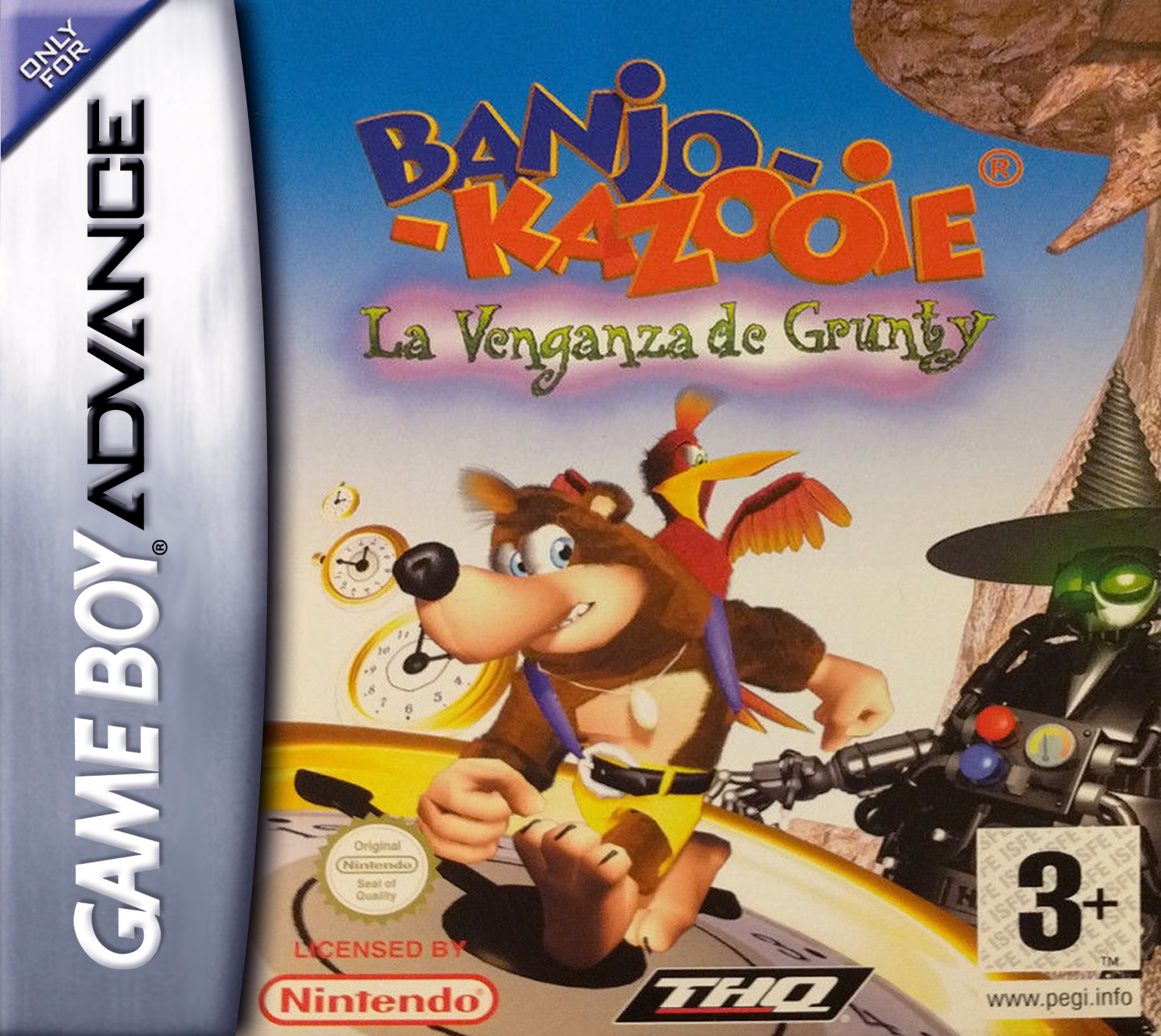 Banjo-kazooie - Grunty's Revenge — box-2D (SP)