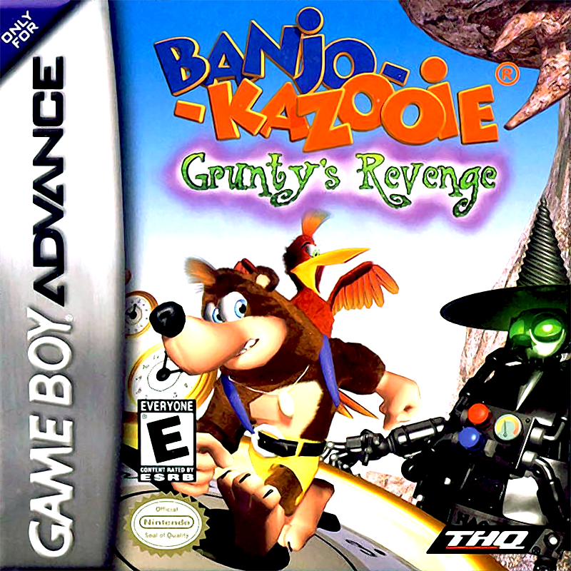 Banjo-kazooie - Grunty's Revenge box art