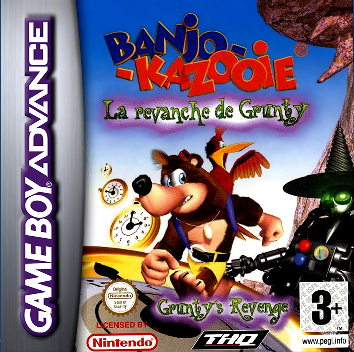 Banjo-kazooie - Grunty's Revenge — box-2D (FR)