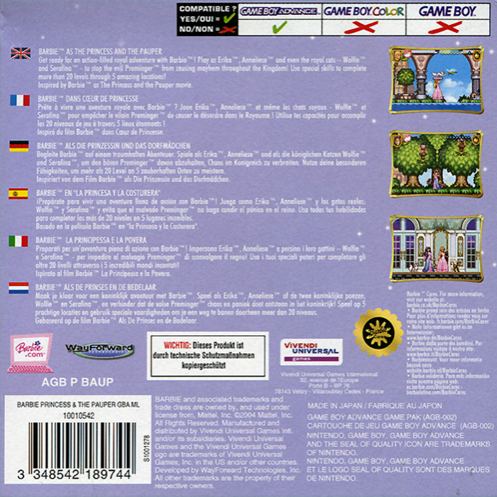 Barbie As The Princess And The Pauper — box-2D-back (EU)
