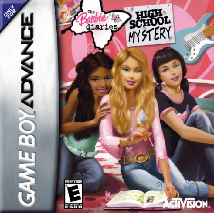 Barbie Diaries - High School Mystery, The box art