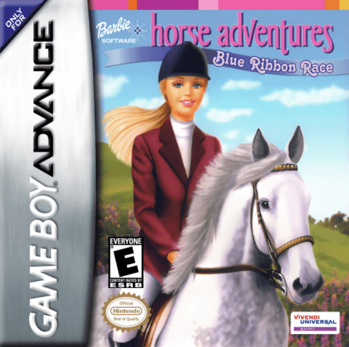 Barbie Horse Adventures - The Big Race box art