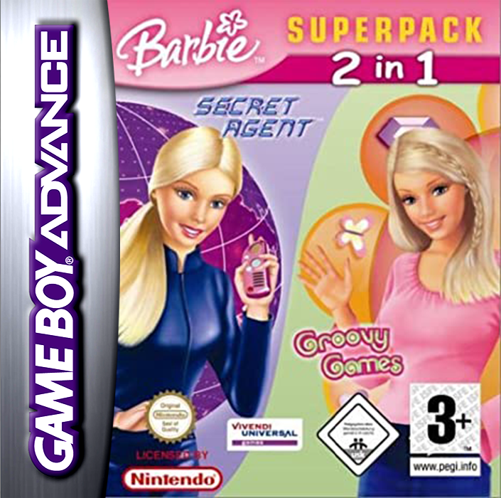 Barbie Superpack — box-2D (EU)