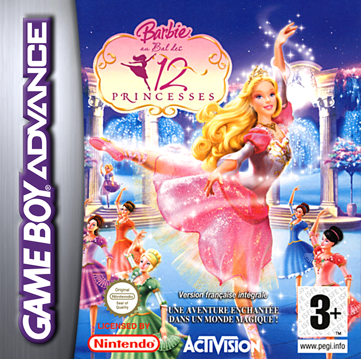 Barbie in The 12 Dancing Princesses — box-2D (FR)