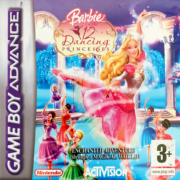 Barbie in The 12 Dancing Princesses — box-2D (EU)
