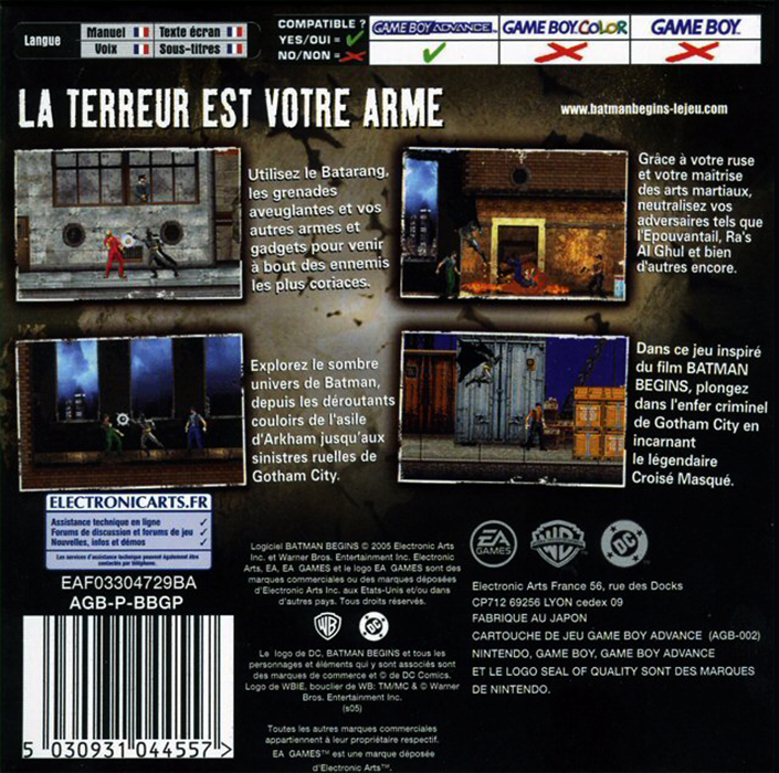 Batman Begins — box-2D-back (FR)