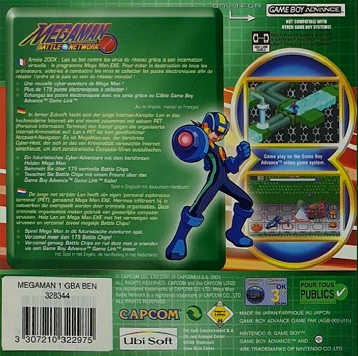 Mega Man Battle Network — box-2D-back (EU)