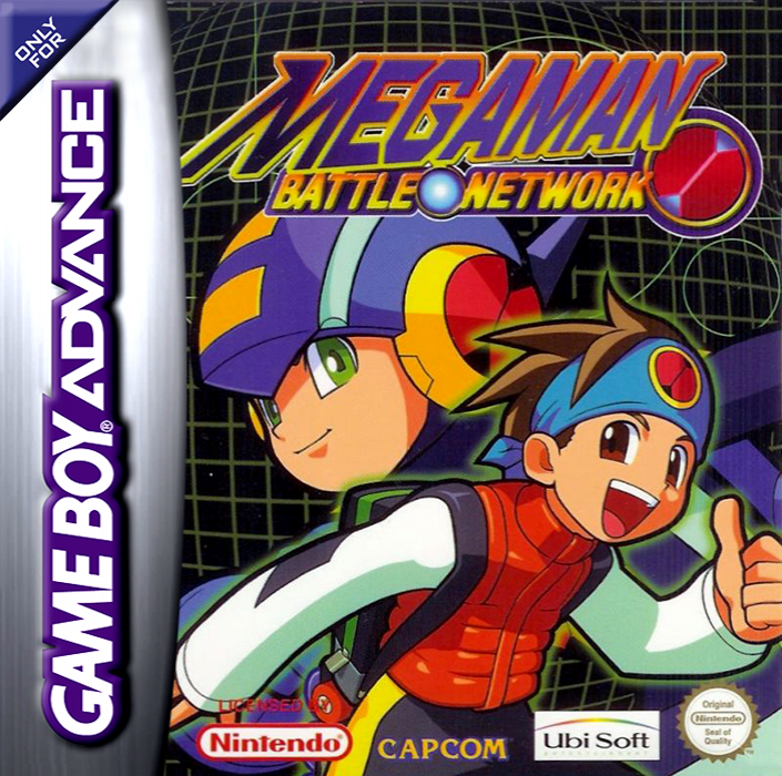 Mega Man Battle Network — box-2D (EU)