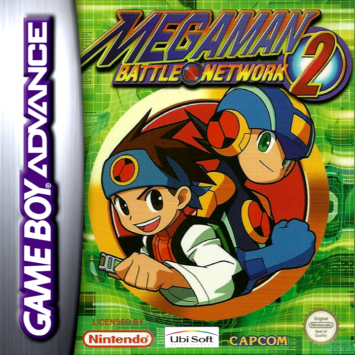 Mega Man Battle Network 2 — box-2D (EU)