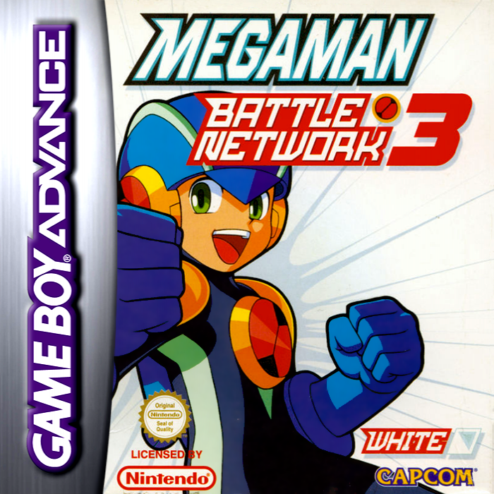 Mega Man Battle Network 3 - White — box-2D (EU)