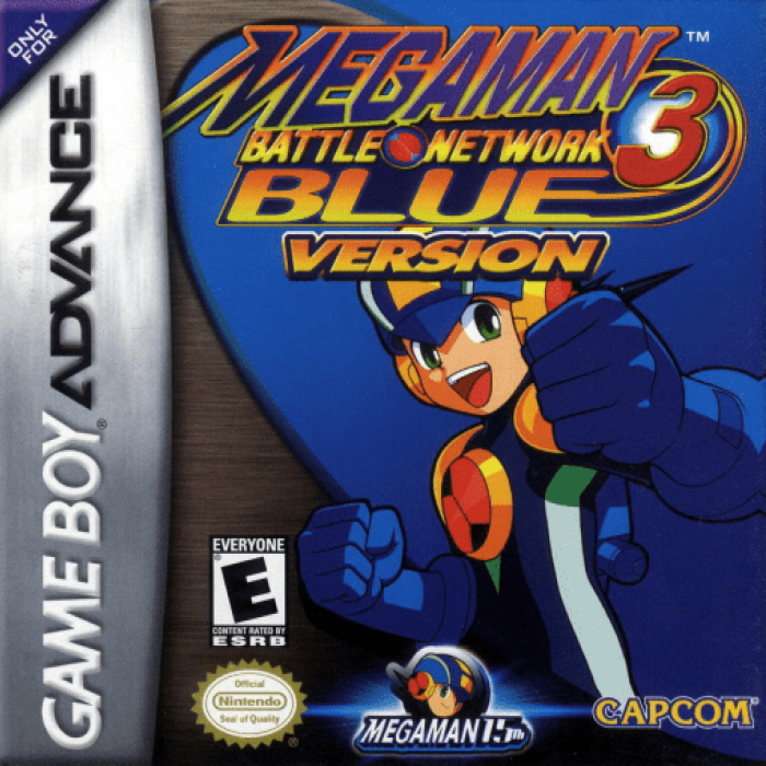 Mega Man Battle Network 3 - Blue box art