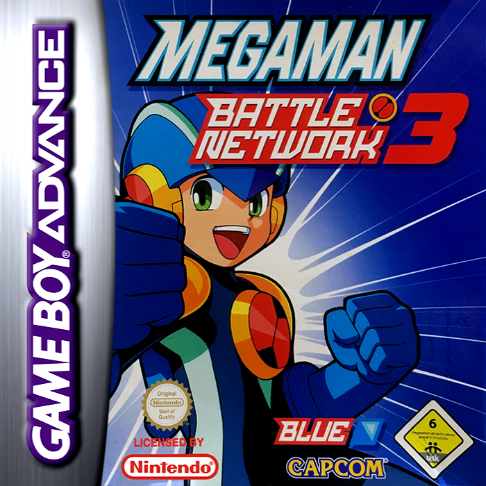Mega Man Battle Network 3 - Blue — box-2D (EU)