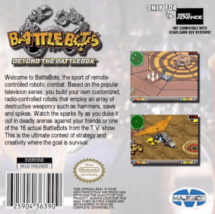 BattleBots - Beyond the BattleBox — box-2D-back (US)