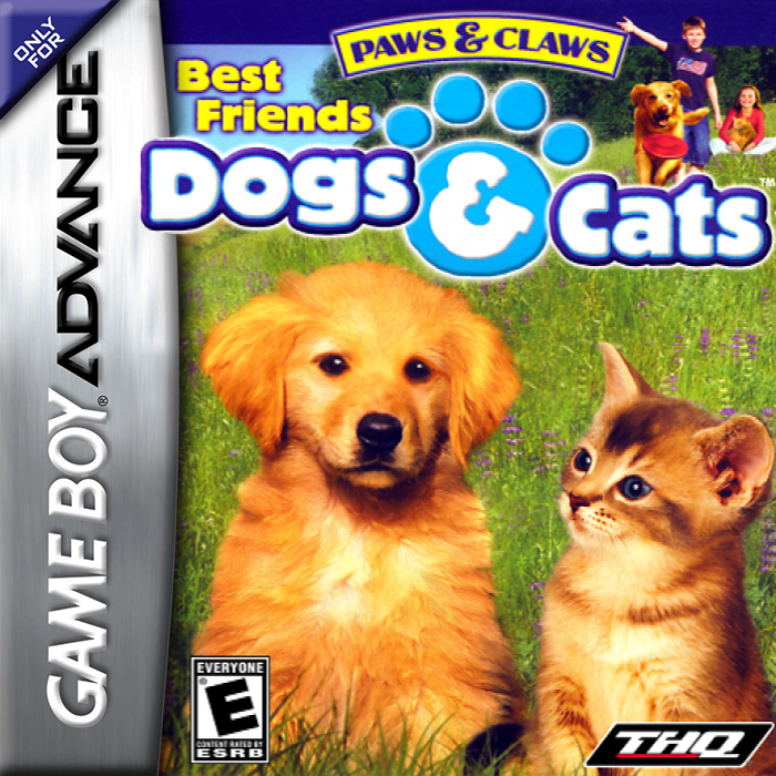Paws And Claws - Best Friends - Dogs And Cats box art