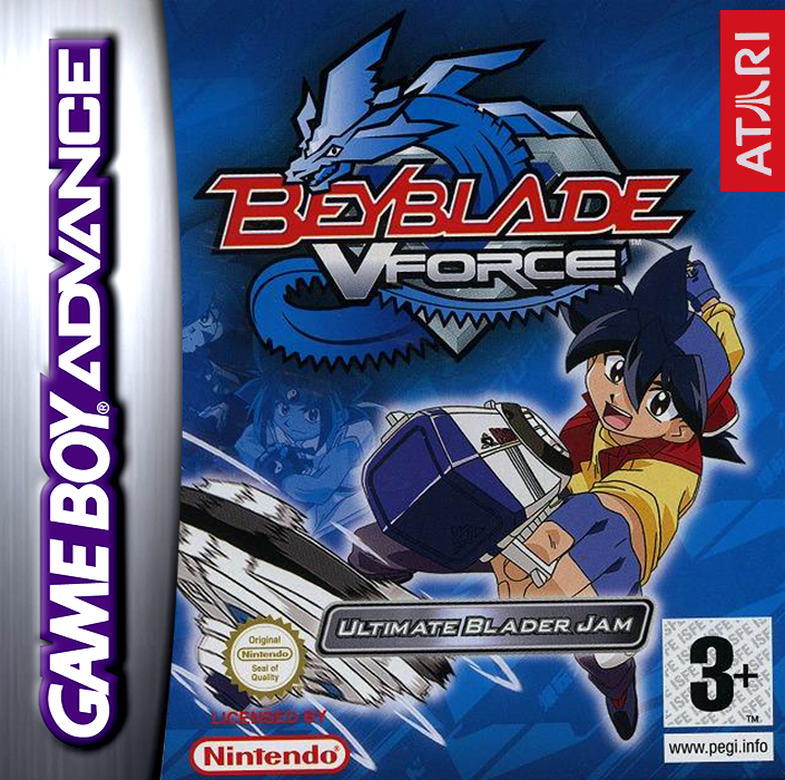 Beyblade V-Force - Ultimate Blader Jam — box-2D (EU)