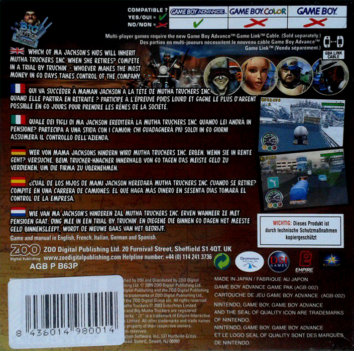 Big Mutha Truckers — box-2D-back (EU)