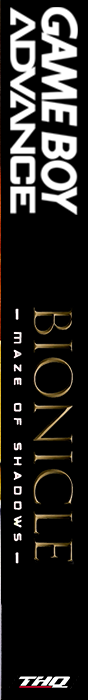 Bionicle - Maze Of Shadows — box-2D-side (EU)