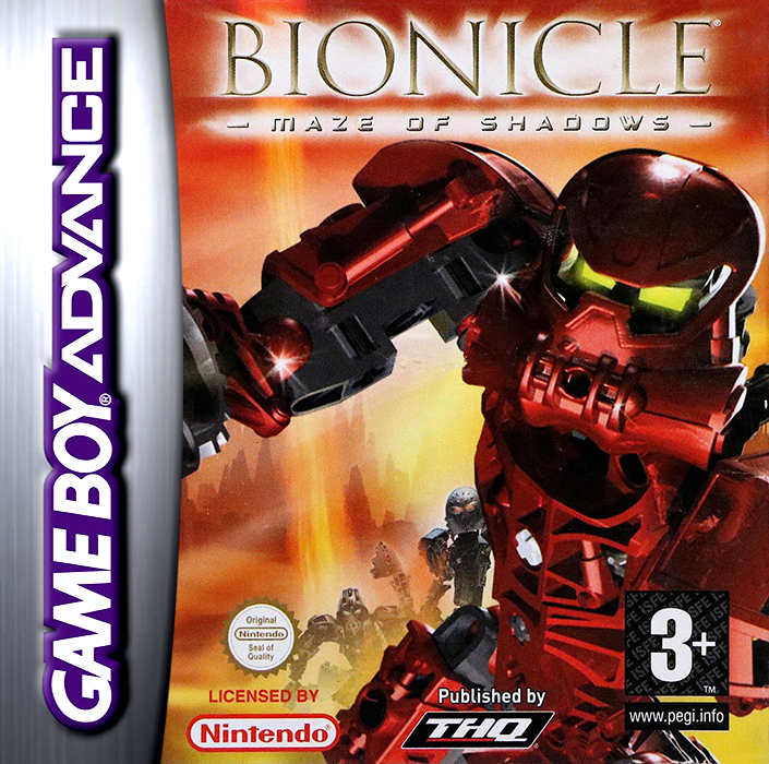 Bionicle - Maze Of Shadows — box-2D (EU)