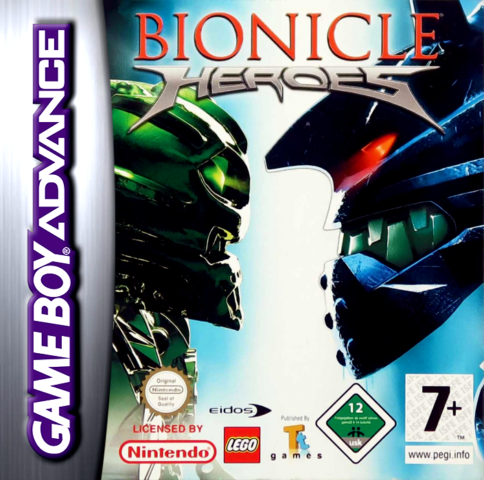Bionicle Heroes — box-2D (EU)