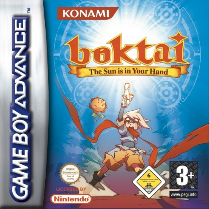 Boktai - The Sun Is In Your Hand — box-2D (DE)