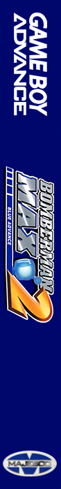 Bomberman Max 2 - Blue Advance — box-2D-side (EU)