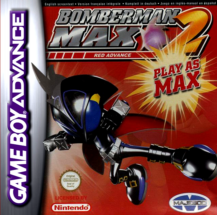 Bomberman Max 2 - Red Advance — box-2D (EU)