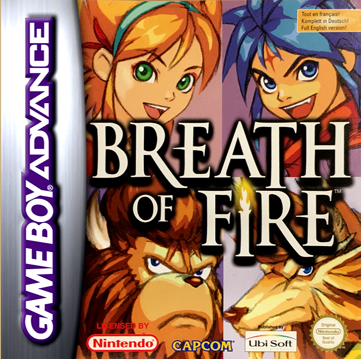 Breath Of Fire — box-2D (EU)