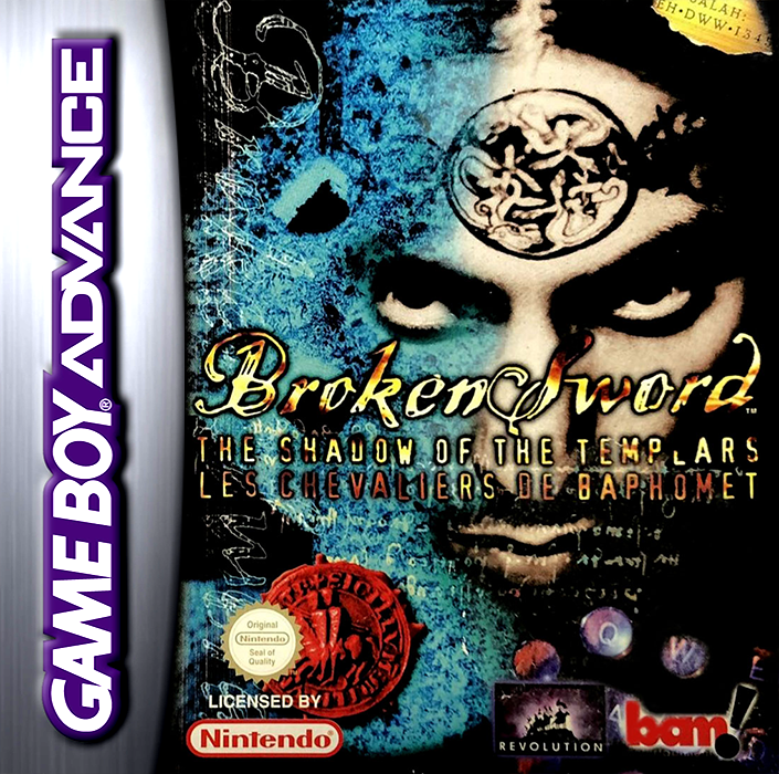 Broken Sword - The Shadow of the Templars — box-2D (EU)