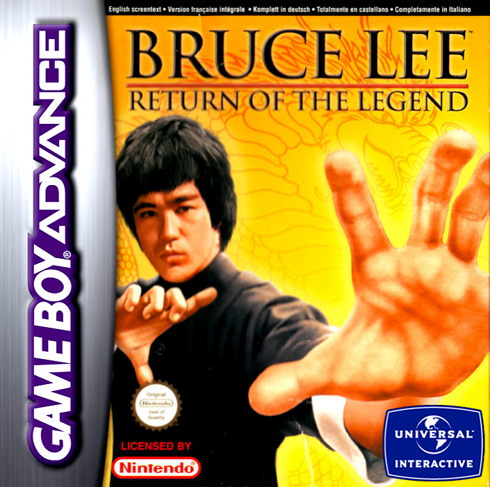 Bruce Lee - Return Of The Legend — box-2D (EU)
