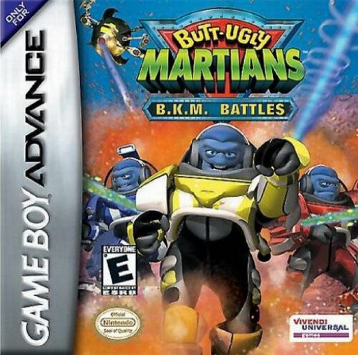 Butt-ugly Martians - B.k.m. Battles box art