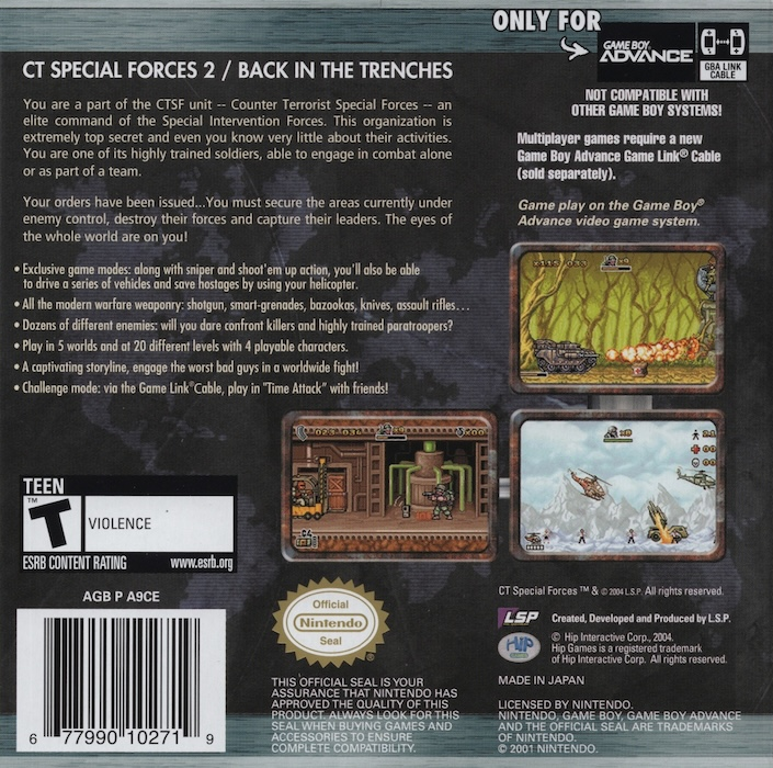 Ct Special Forces - Back To Hell — box-2D-back (US)