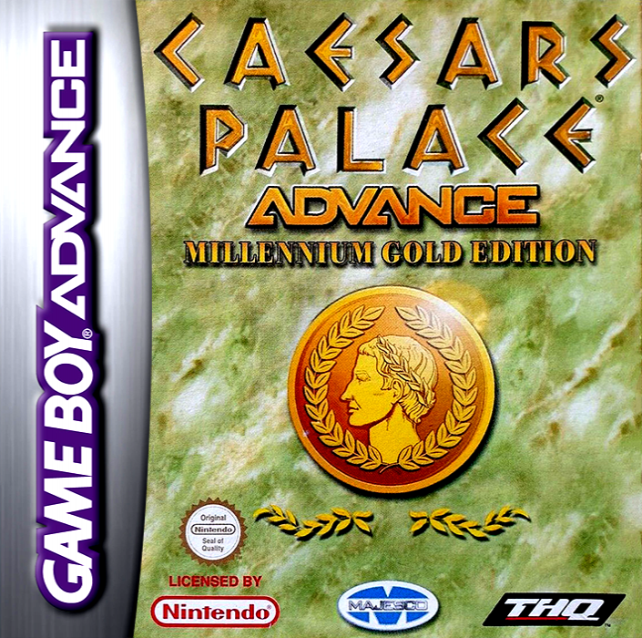 Caesars Palace Advance - Millennium Gold Edition — box-2D (EU)