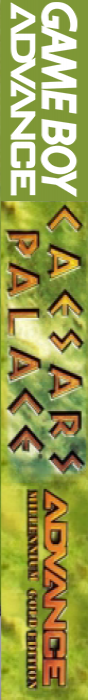 Caesars Palace Advance - Millennium Gold Edition — box-2D-side (EU)