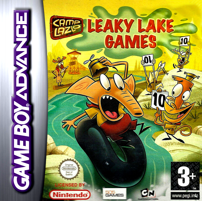 Camp Lazlo - Leaky Lake Games — box-2D (EU)