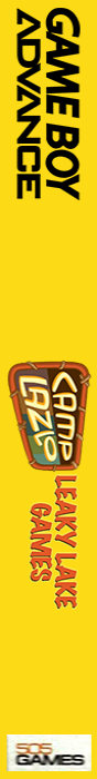 Camp Lazlo - Leaky Lake Games — box-2D-side (EU)