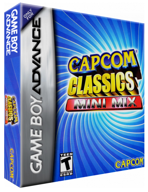 Capcom Classics Mini Mix — box-3D (US)