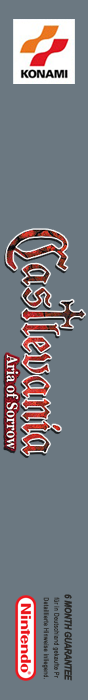 Castlevania - Aria Of Sorrow — box-2D-side (EU)